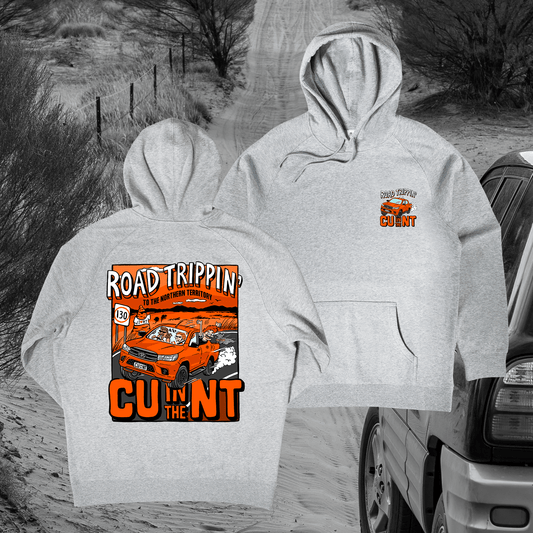 Road Trippin Hoodie Grey