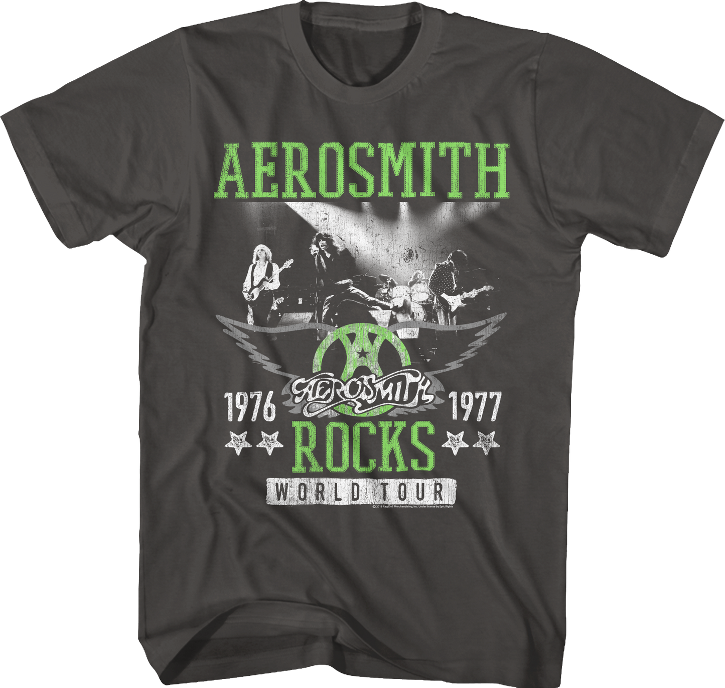 Rocks World Tour Aerosmith T-Shirt