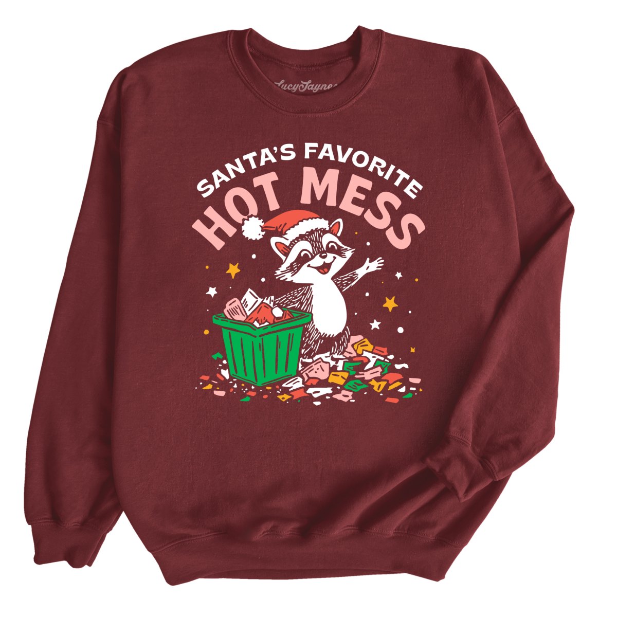 Santa's Favorite Hot Mess - Sweatshirt