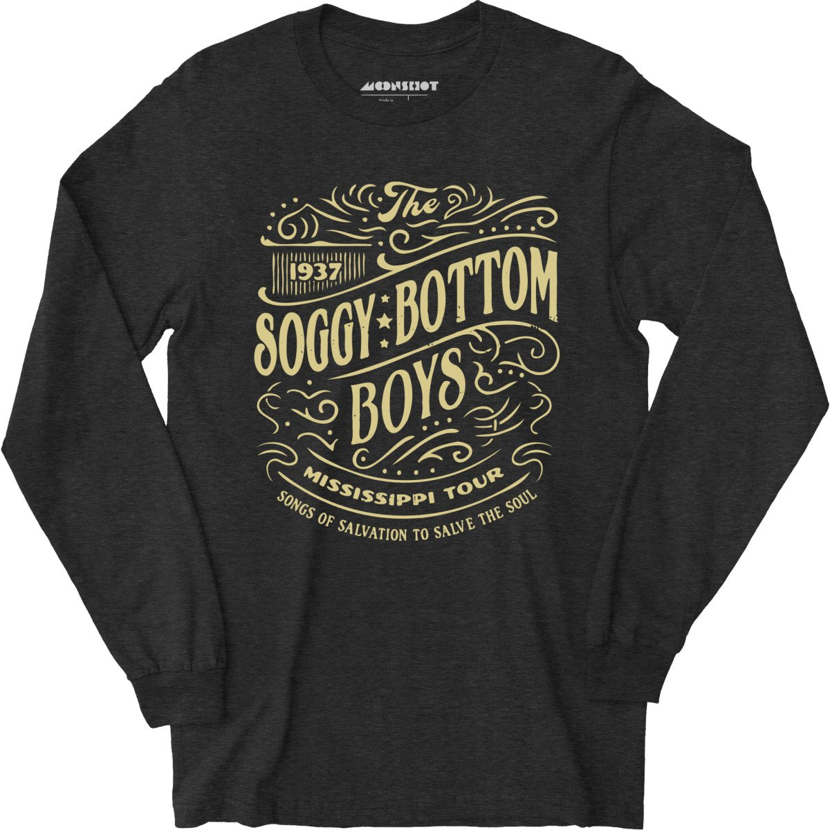 Soggy Bottom Boys - 1937 Mississippi Tour - Long Sleeve T-Shirt