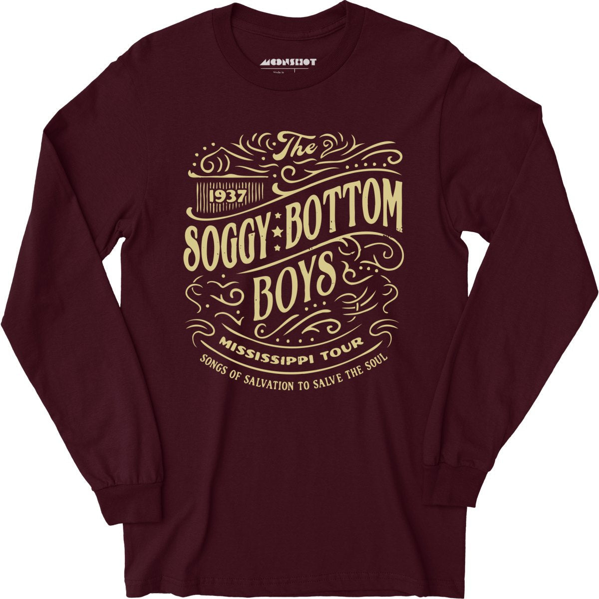 Soggy Bottom Boys - 1937 Mississippi Tour - Long Sleeve T-Shirt