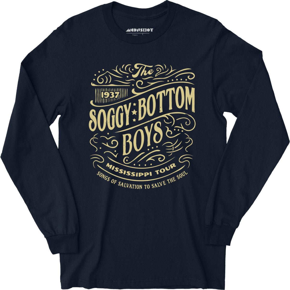Soggy Bottom Boys - 1937 Mississippi Tour - Long Sleeve T-Shirt