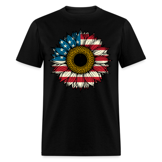 American Sun Flower T Shirt
