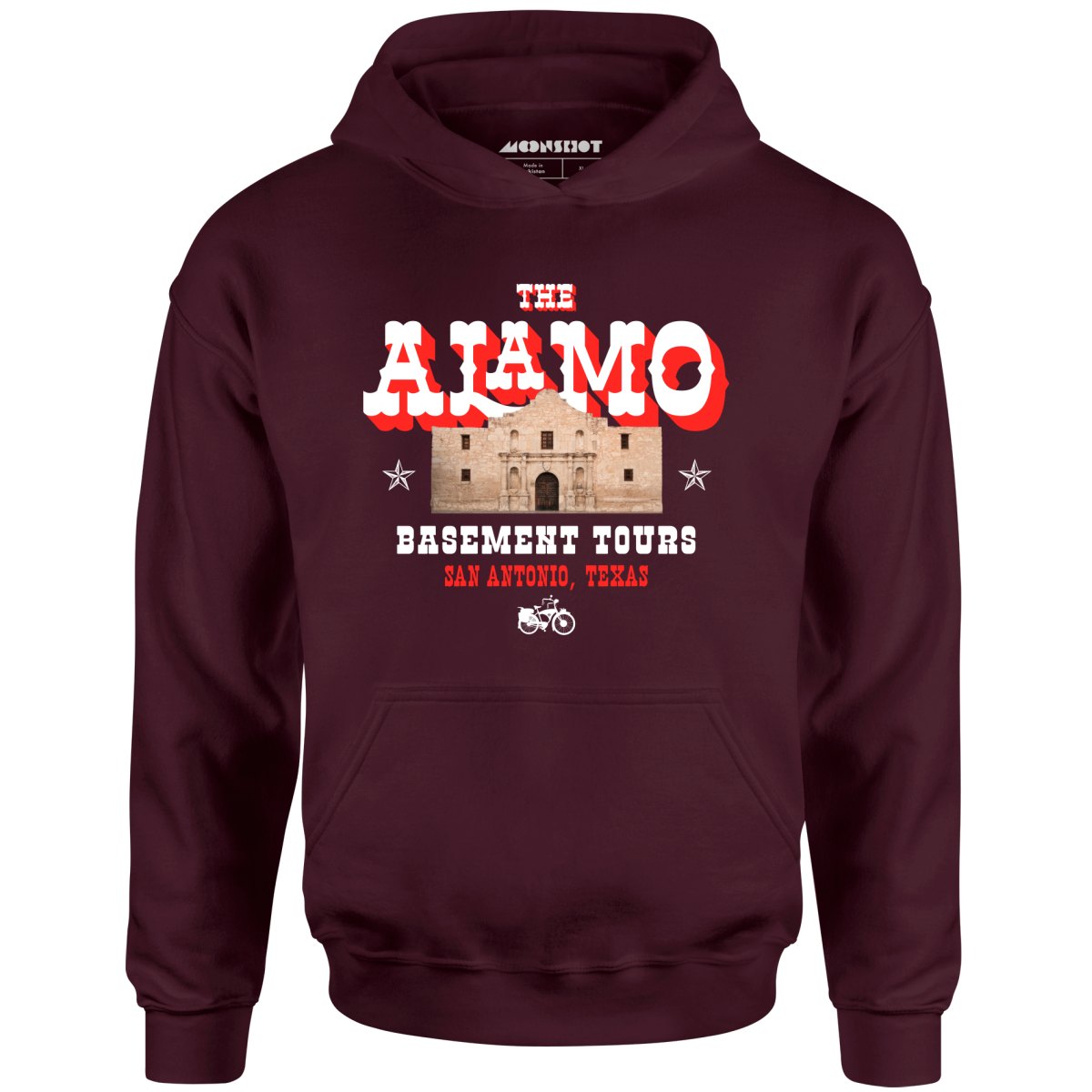 The Alamo Basement Tours - Unisex Hoodie