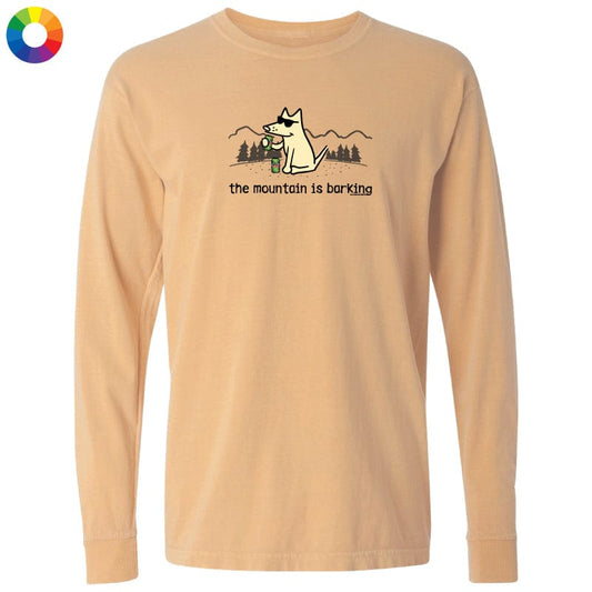 The Mountain is Barking - Classic Long-Sleeve T-Shirt