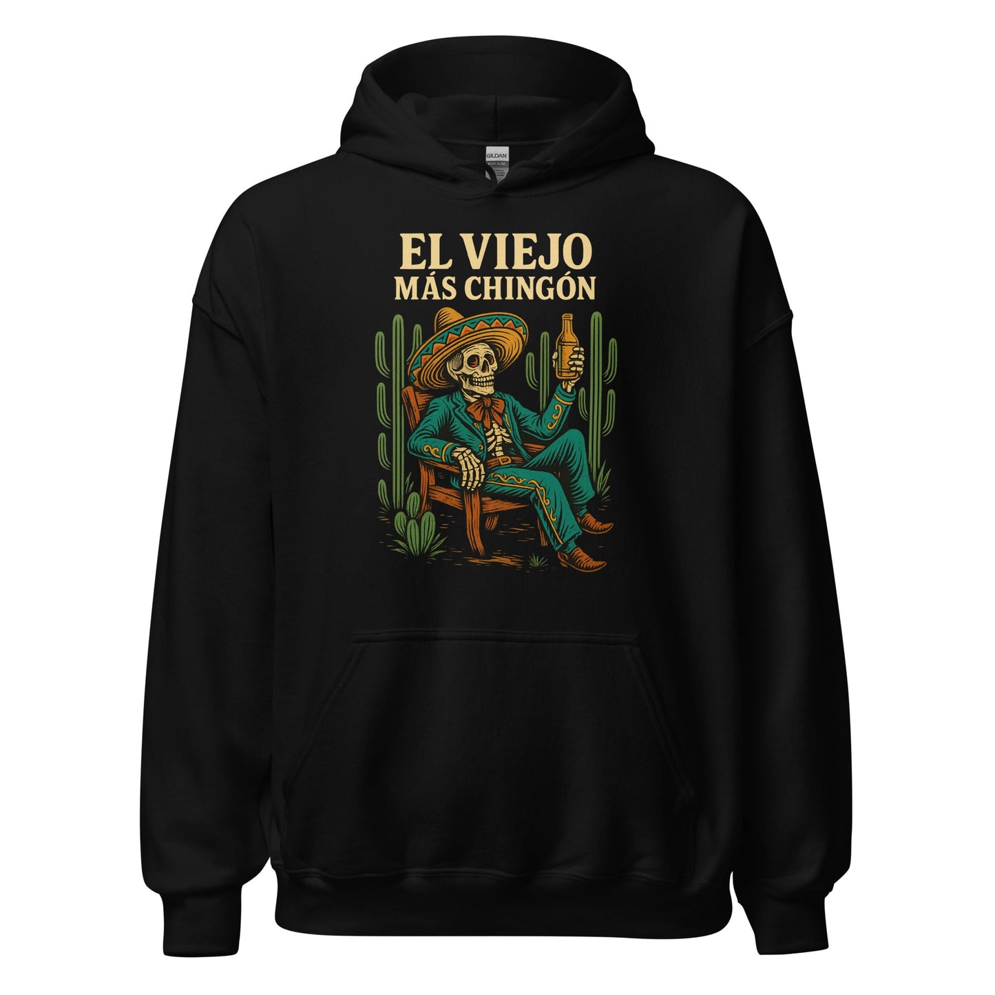 El Viejo MÃƒÂ¡s ChingÃƒÂ³n Hoodie Ã¢â‚¬â€œ Bold Mexican Graphic Hoodie for Legends