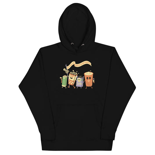 Let's All Go Watch Scary Movies Unisex Hoodie