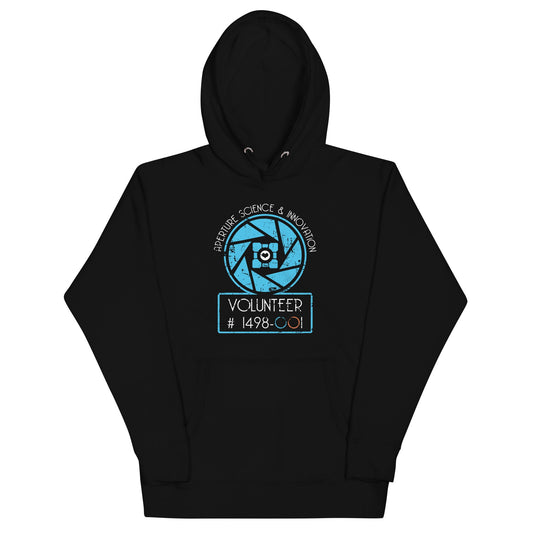 Aperture Science Volunteer Unisex Hoodie