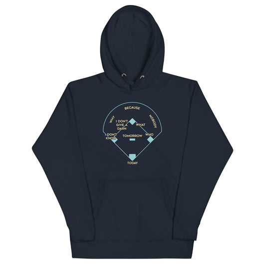 Baseball Positions Unisex Hoodie