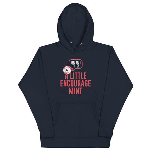 A Little Encourage Mint Unisex Hoodie