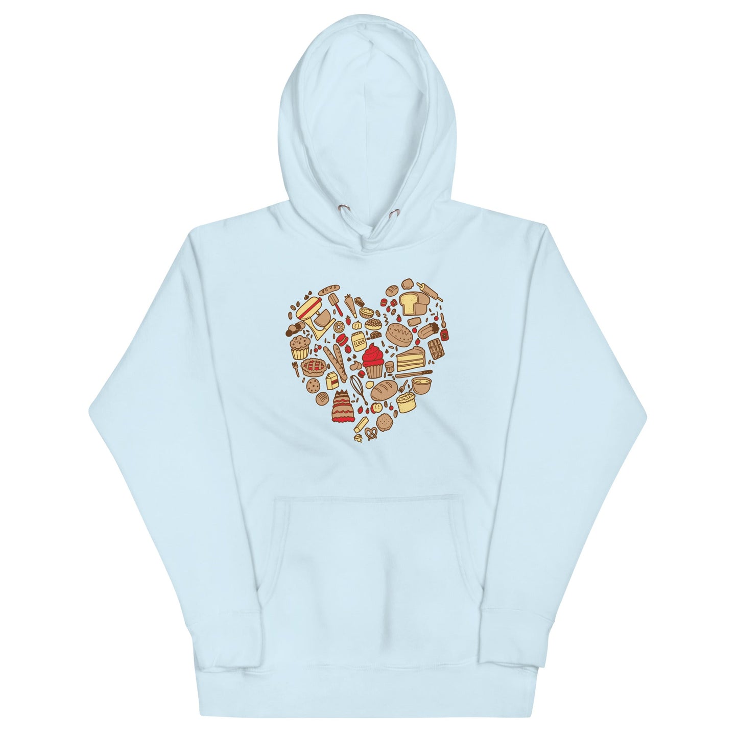 Baking Heart Unisex Hoodie