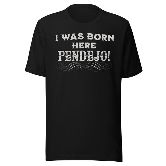 I Was Born Here Pendejo T-Shirt Ã¢â‚¬â€œ Funny Mexican American Statement Tee