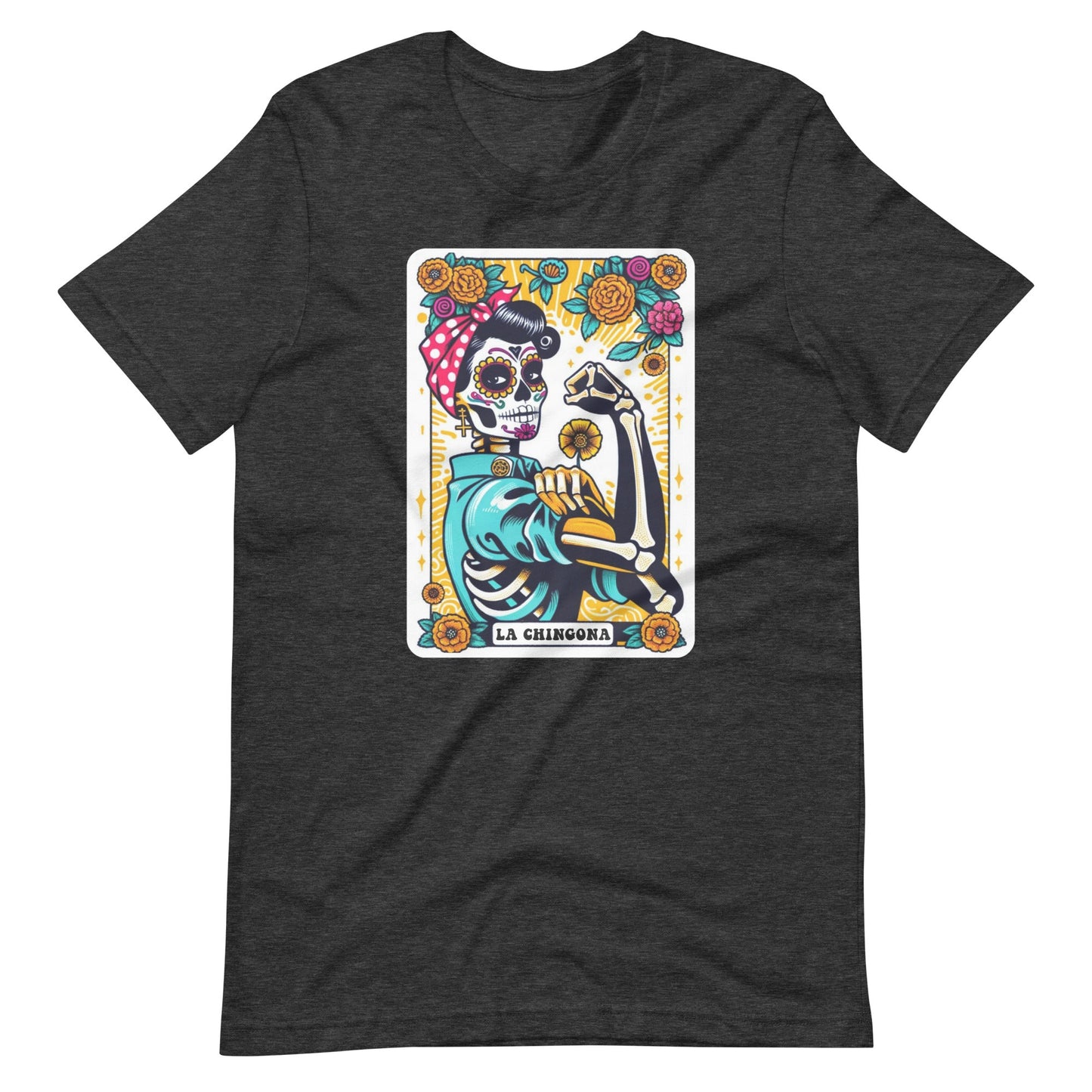 La Chingona Loteria Card Unisex t-shirt Style001
