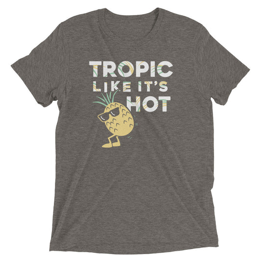 Tropic Like It's Hot Men's Tri-Blend Tee