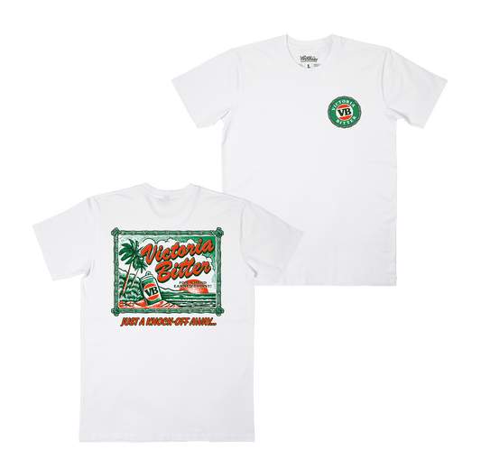 Get Away Tee White