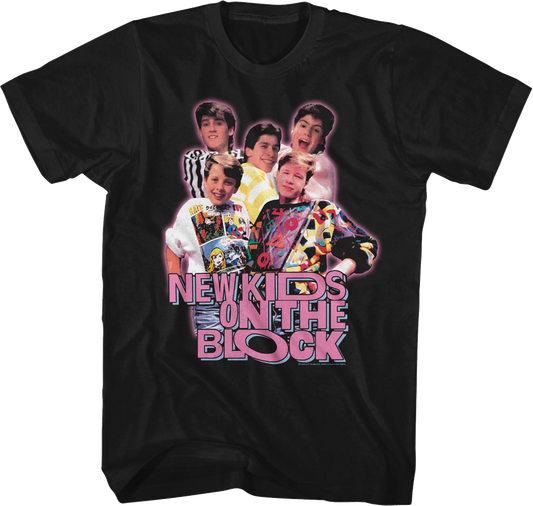 Vintage Group Photo New Kids On The Block T-Shirt