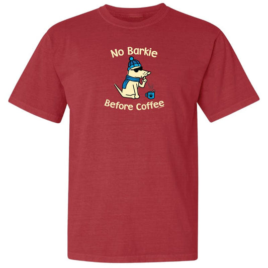 No Barkie Before Coffee - Classic Tee Style001