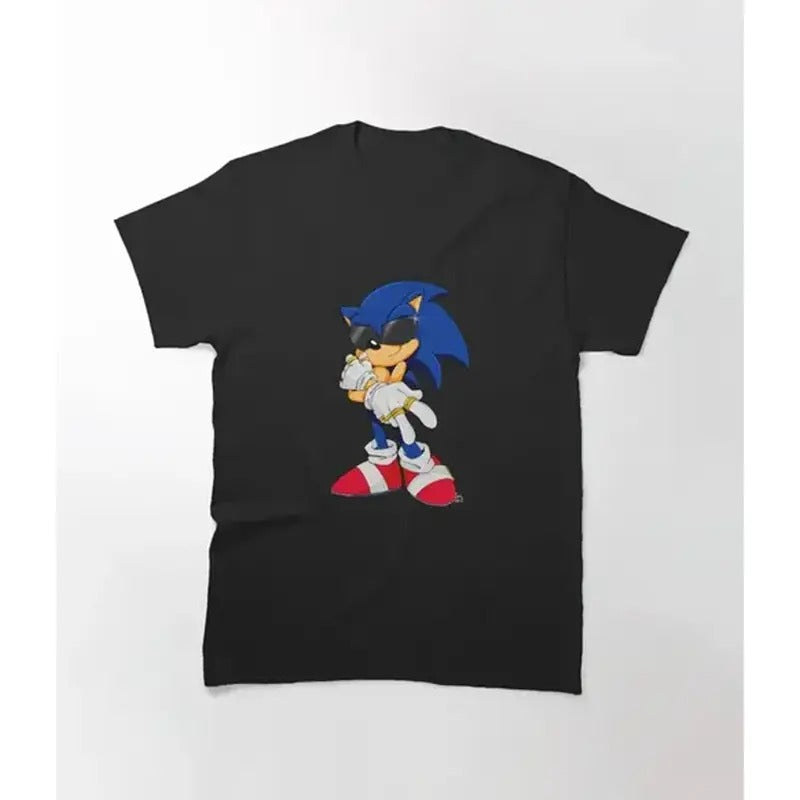 with Rings Classic T-Shirt - Graphic Tee Tops, Fashion Cotton, Full Colors, Full Sizes, For Men, For Women