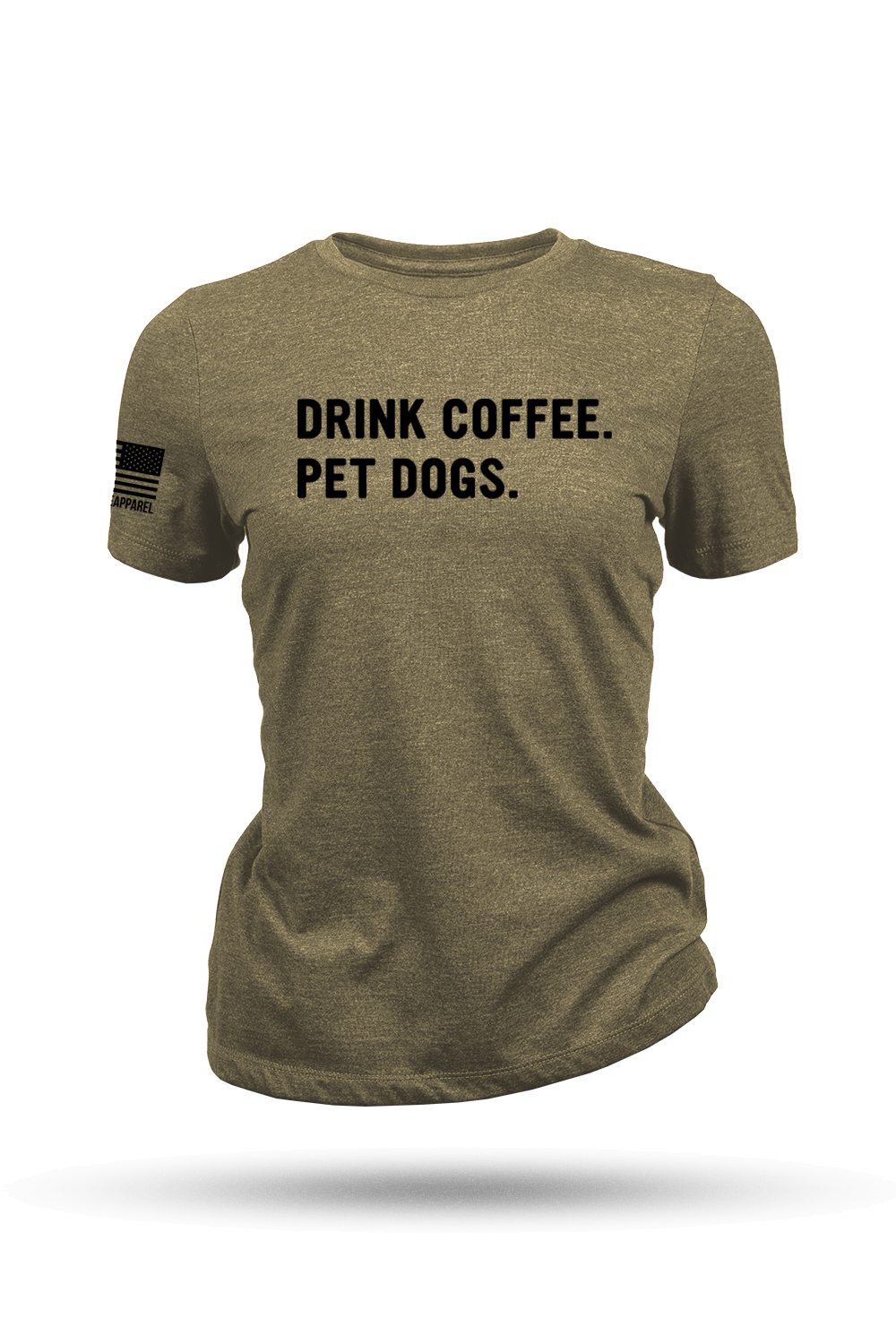 Drink Coffee Pet Dogs - Women's T-Shirt