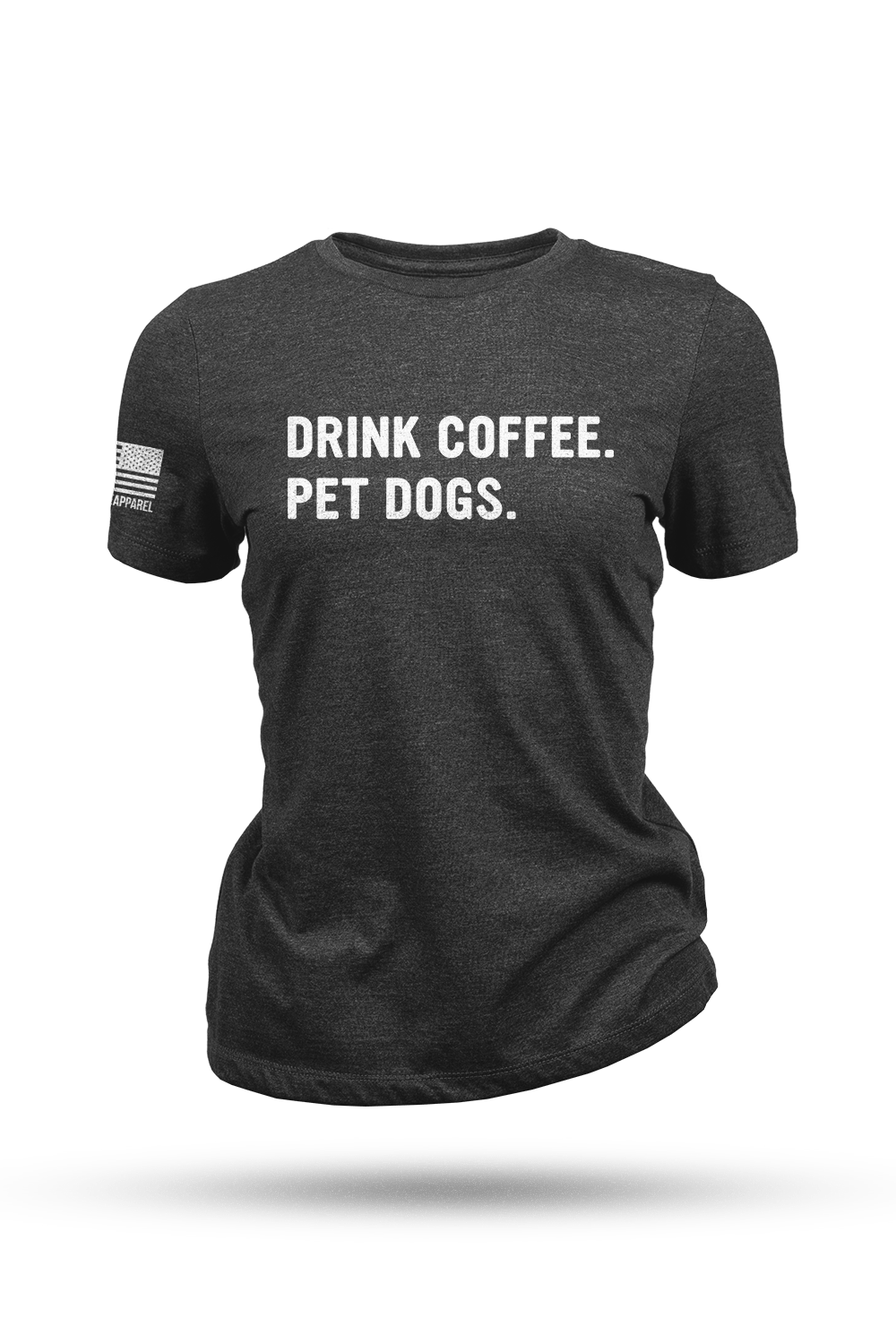 Drink Coffee Pet Dogs - Women's T-Shirt