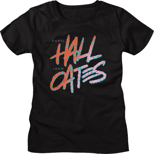 Womens Vintage Names Hall & Oates Shirt