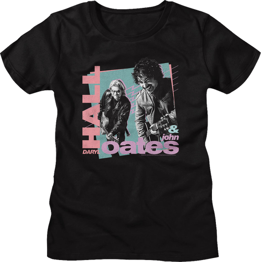 Womens Vintage Photo Hall & Oates Shirt