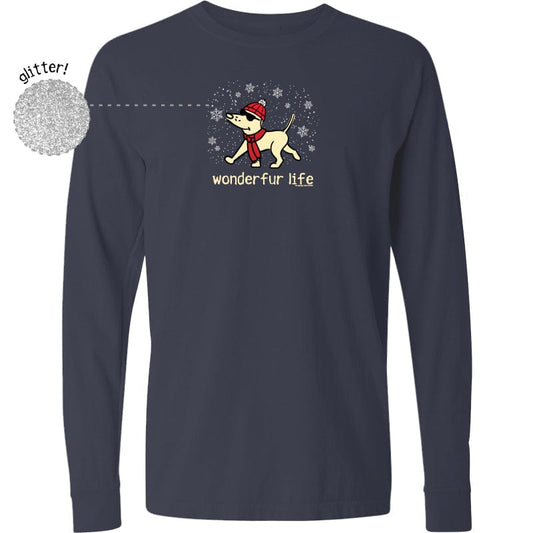 Glitter Wonderfur Life - Classic Long-Sleeve T-Shirt