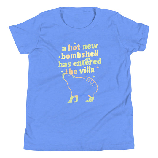 A Hot New Bombshell Has Entered The Villa Kid's Youth Tee
