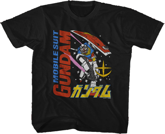 Youth Vintage Mobile Suit Gundam Shirt